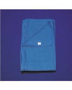HUCK OR TOWEL BLUE ST 27x17 6/PK