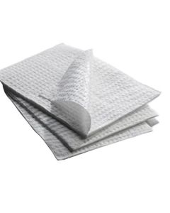PRO TOWELS 2-PLY 13.5X18 WHITE 500/C