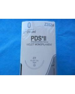 SUTURE 0-0 PDS II  CT  36/BX
