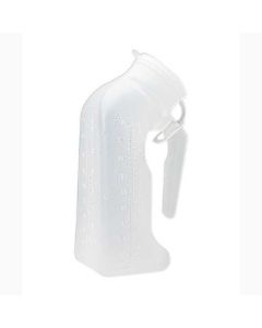 URINAL MALE W/COVER 1QT DISPOSABLE